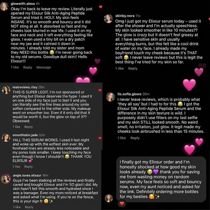 Elixsur Silk Peptide Anti-Aging Serum